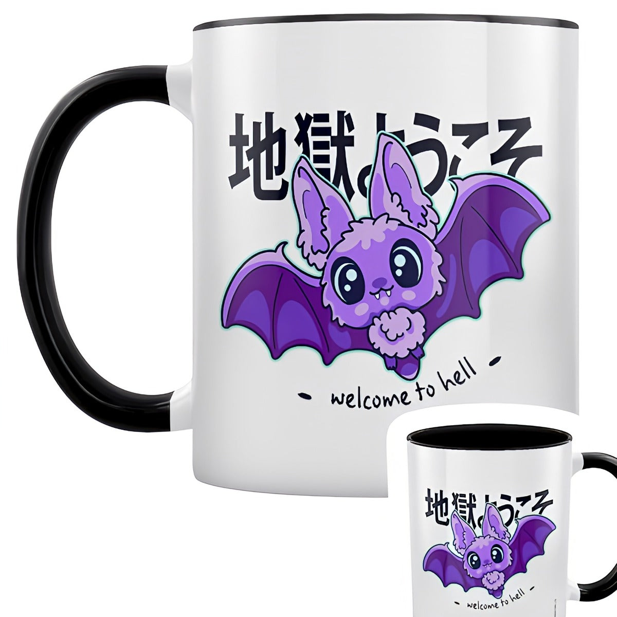 Halloween Tasse Fledermaus Welcome to Hell 325 ml