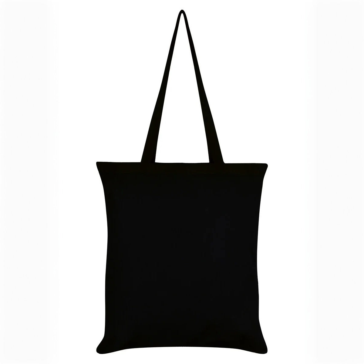 Kultige Stofftasche Plant Based in schwarz