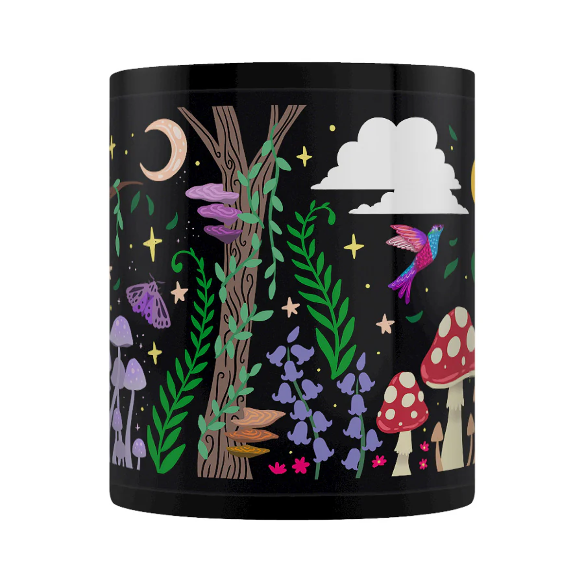 Vintage Tasse Forest Friends 325 ml Fliegenpilz