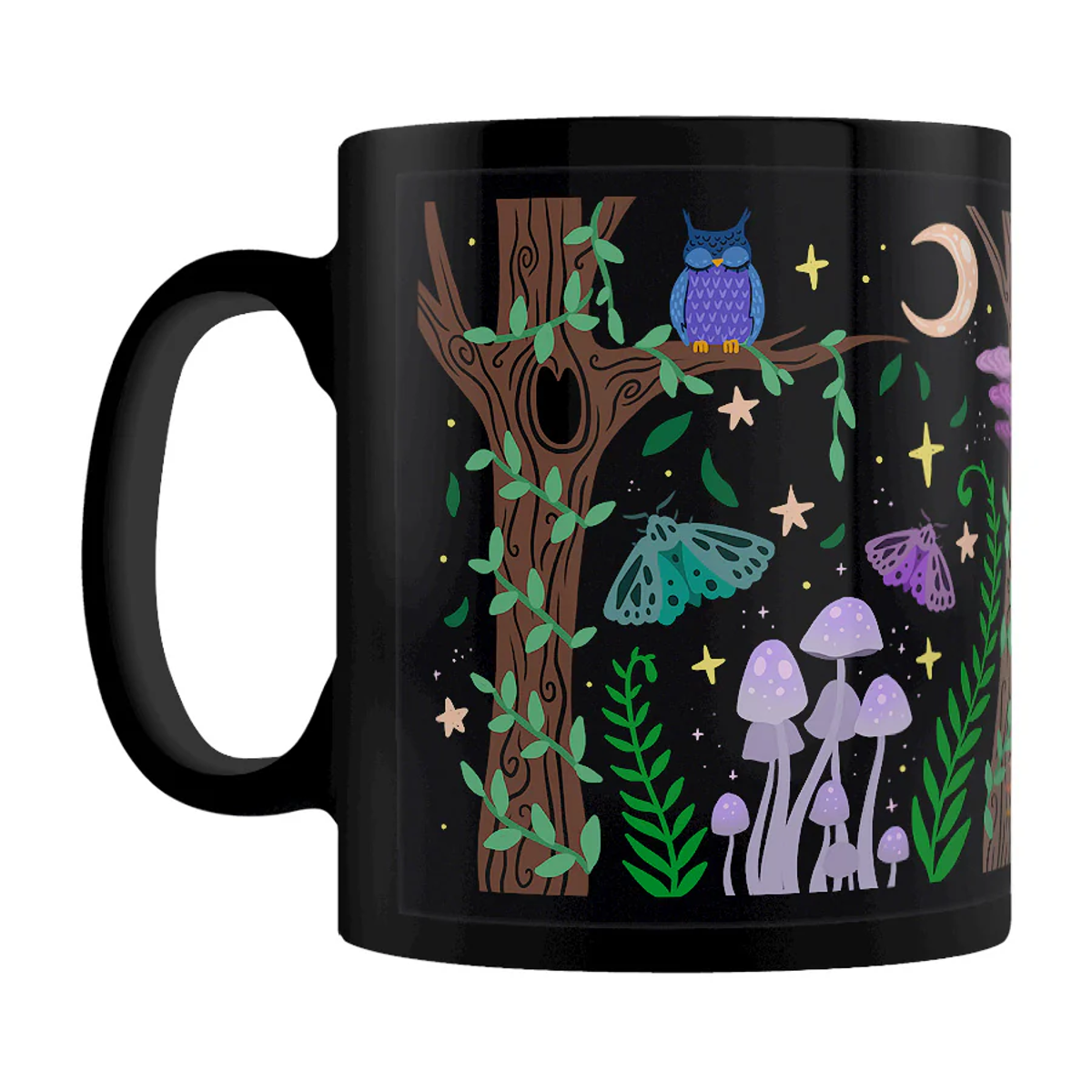 Vintage Tasse Forest Friends 325 ml Fliegenpilz