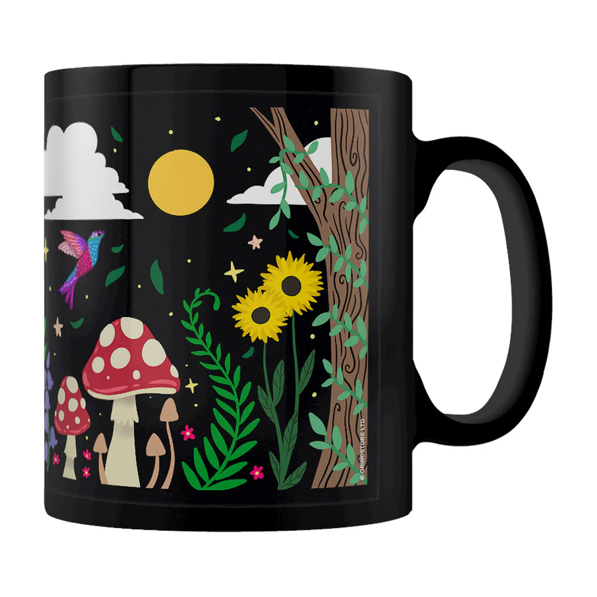 Vintage Tasse Forest Friends 325 ml Fliegenpilz