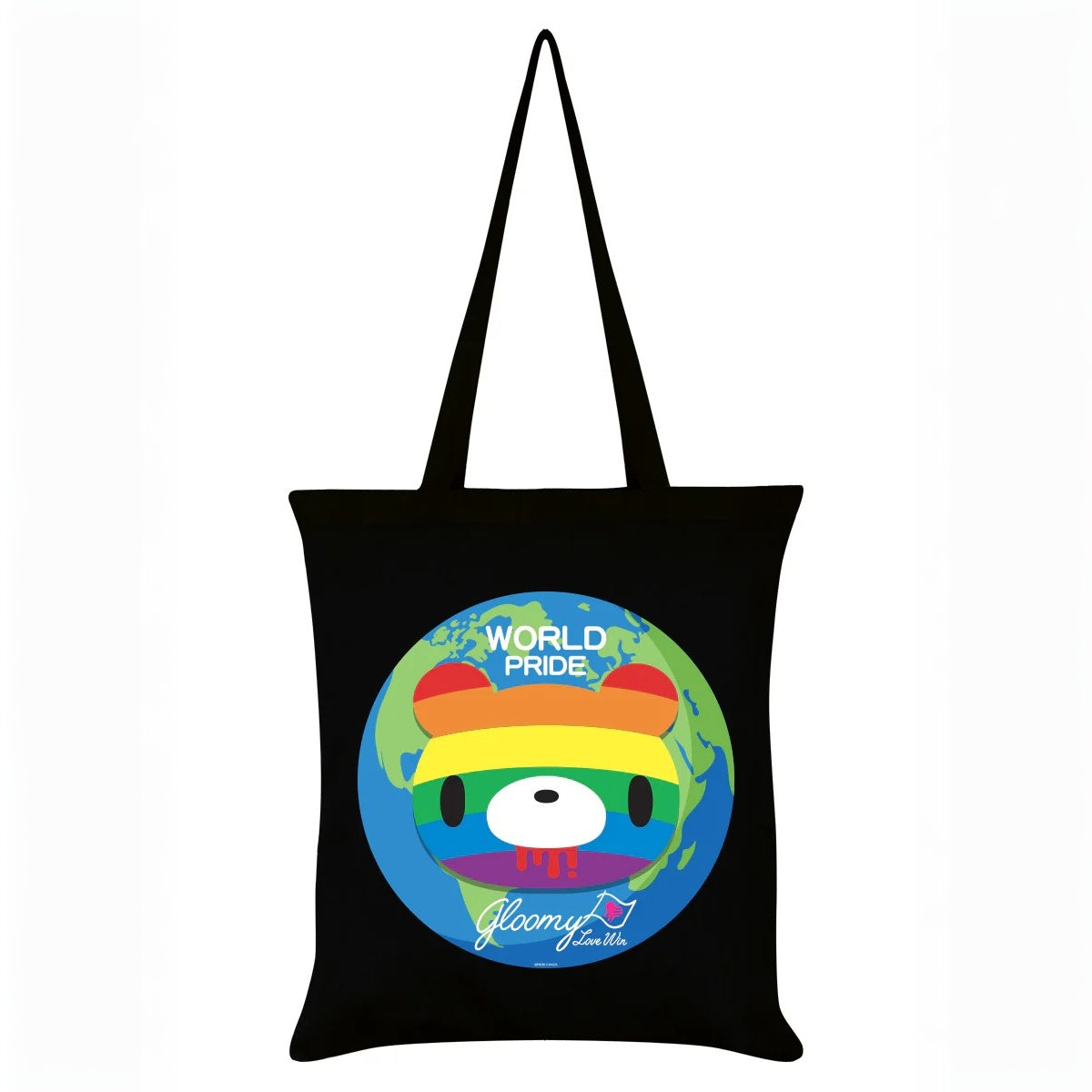 Stofftasche Gloomy Bear World Pride