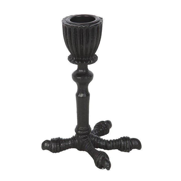 Rabenklauen Gothic Kerzenhalter für Spitzkerzen