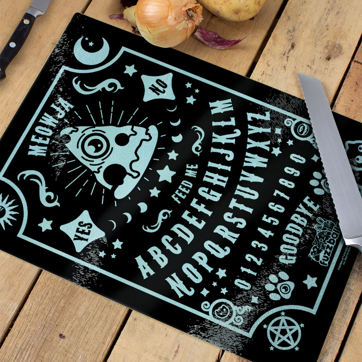 Gothic Schneidbrett Meowja Rectangular Chopping