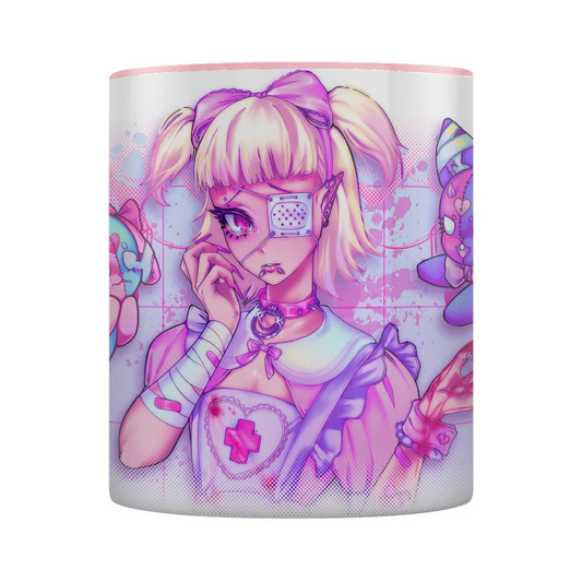 Anime Tasse  Pinku Kult Fragile Pink