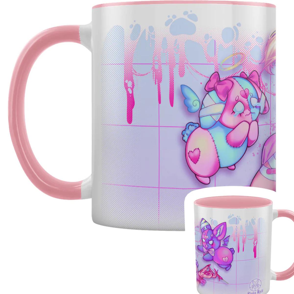 Anime Tasse Pinku Kult Fragile Pink