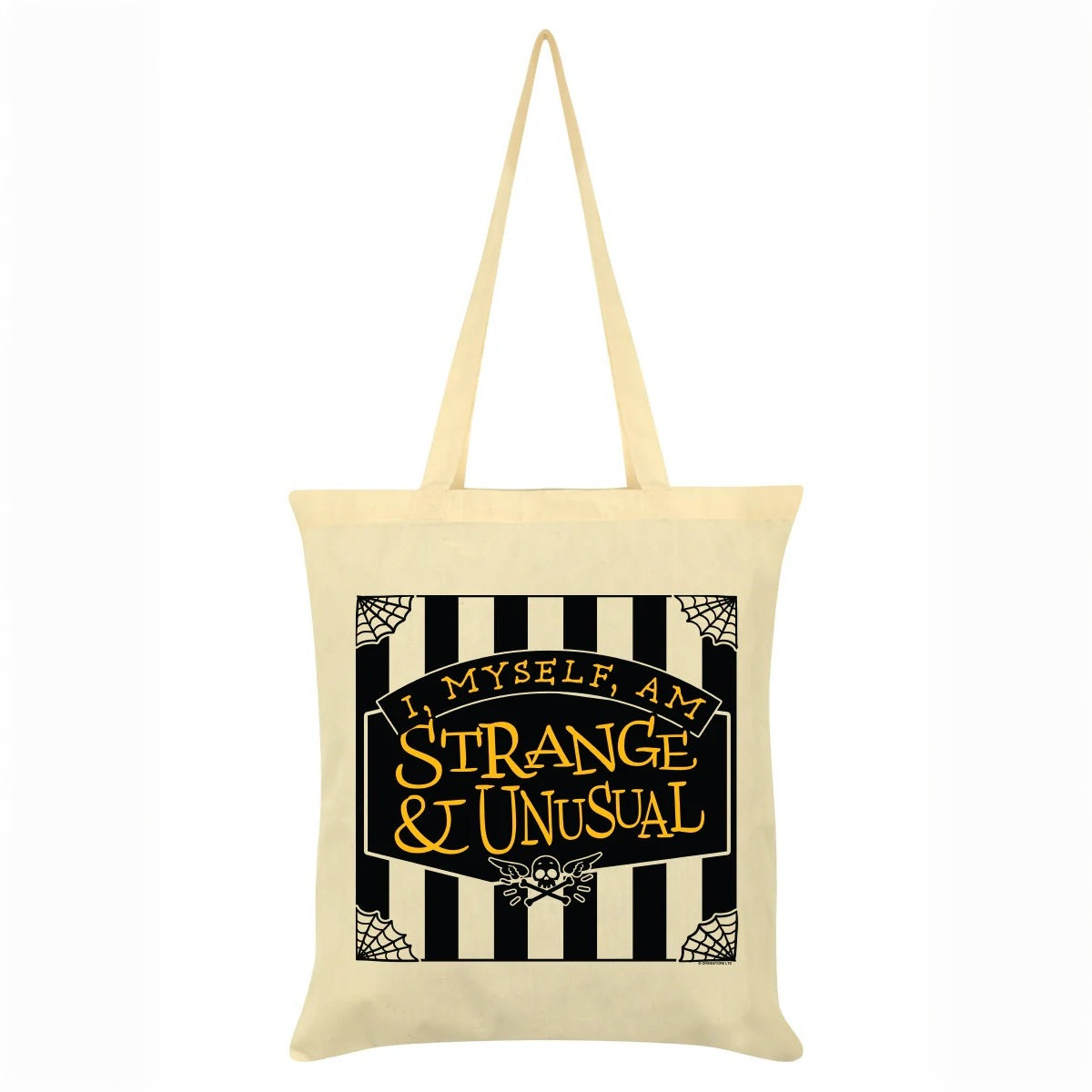 Gothic Stofftasche Am Strange & Unusual