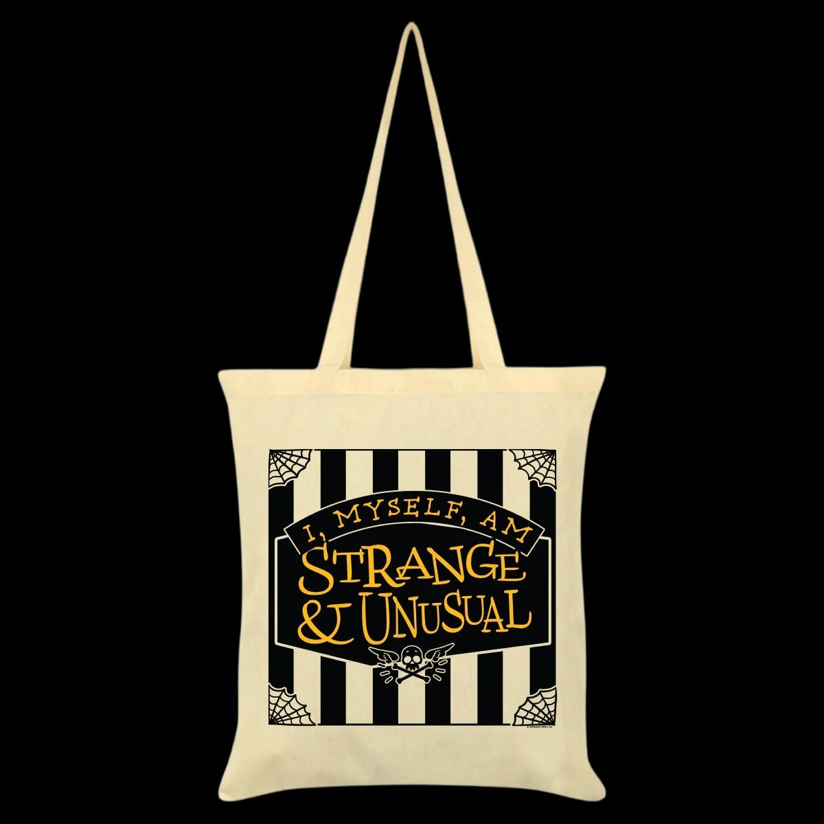 Gothic Stofftasche Am Strange & Unusual