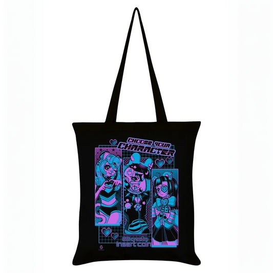 Dark Anime Stofftasche Pingu kult