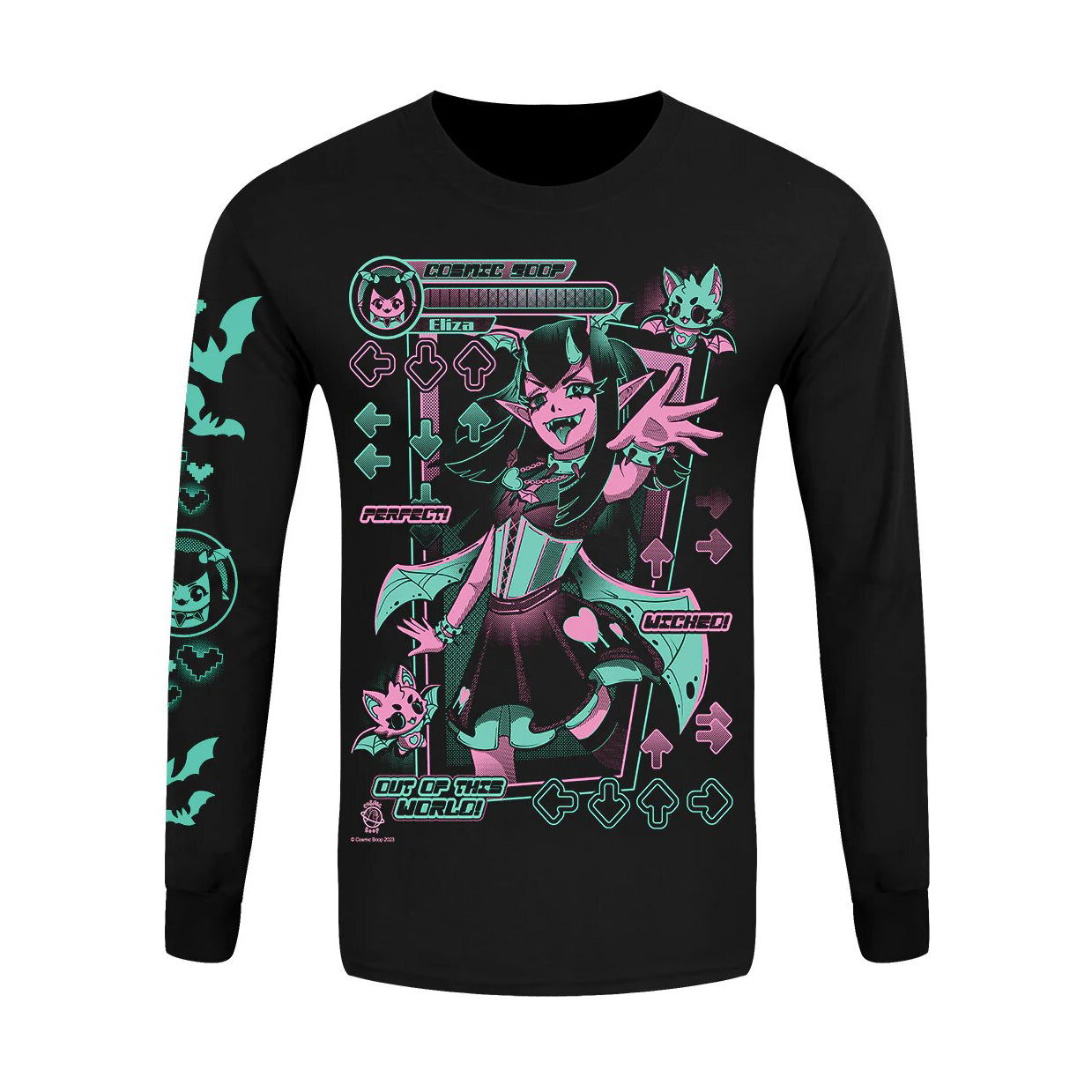 Anime Cosmic Boop DDR Longsleeve