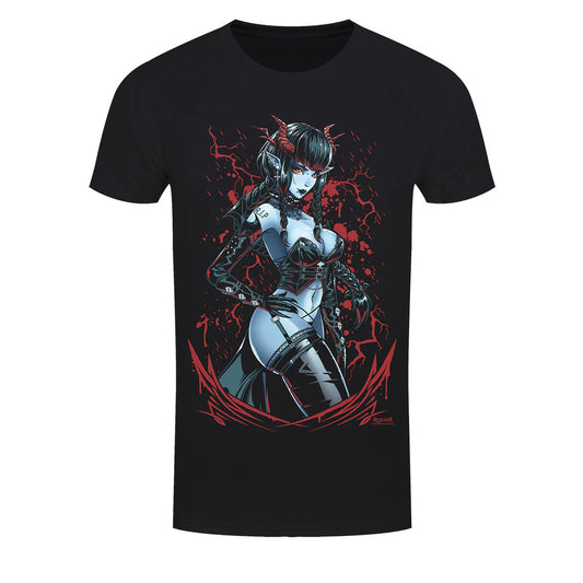 Gothic / Anime Shirt in schwarz Requiem Collective Ruby