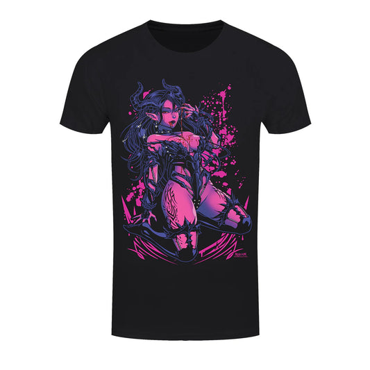Anime Shirt in schwarz Requiem Collective Kat