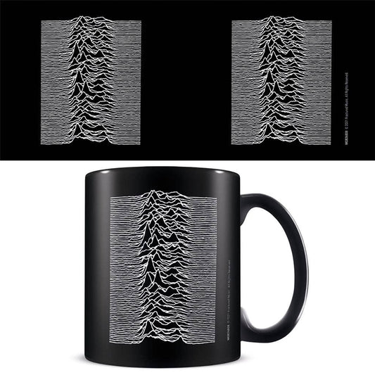 Joy Division (Unknown Pleasures) Tasse in schwarz 315 ml