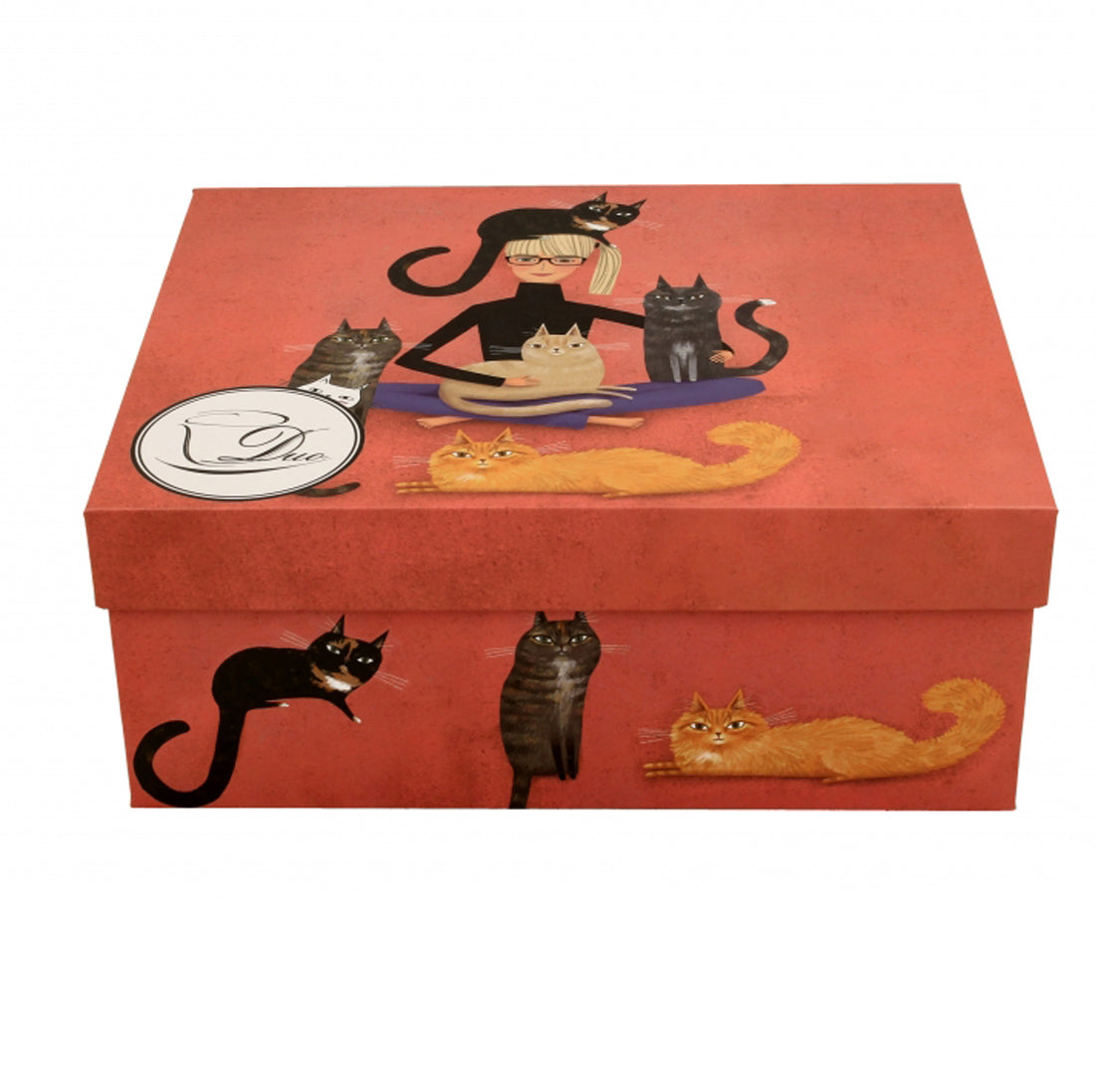 Vintage Duo Tassen Set Katzenwelt Cindy and Cats 230 ml