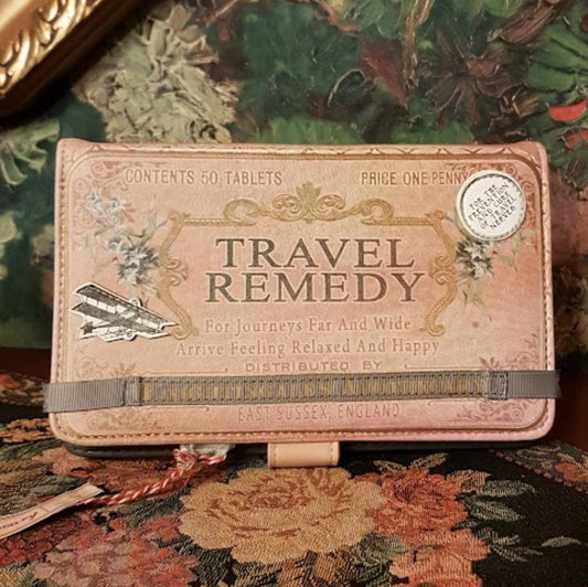 Vintage Kartenetui Time traveler