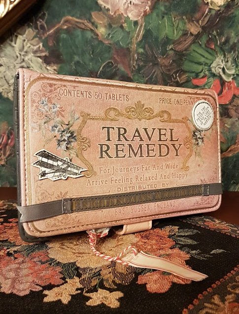 Vintage Kartenetui Time traveler