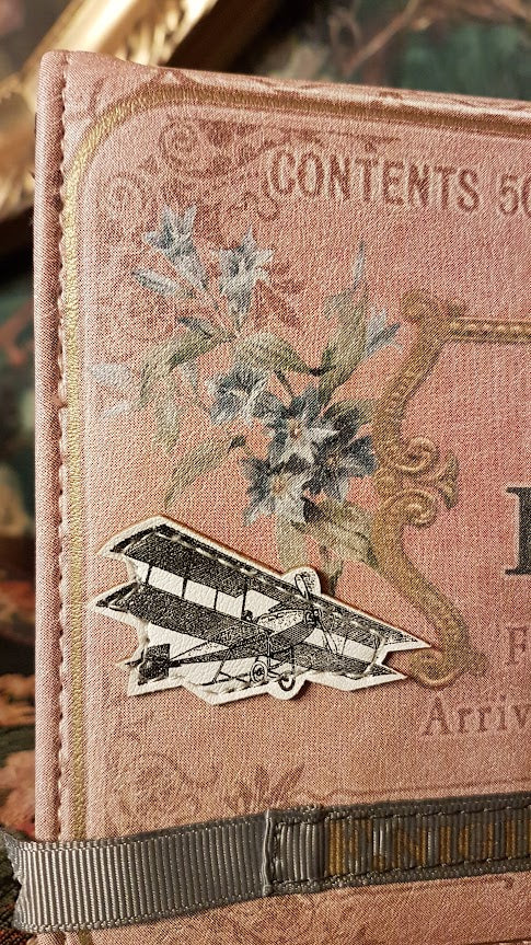 Vintage Kartenetui Time traveler