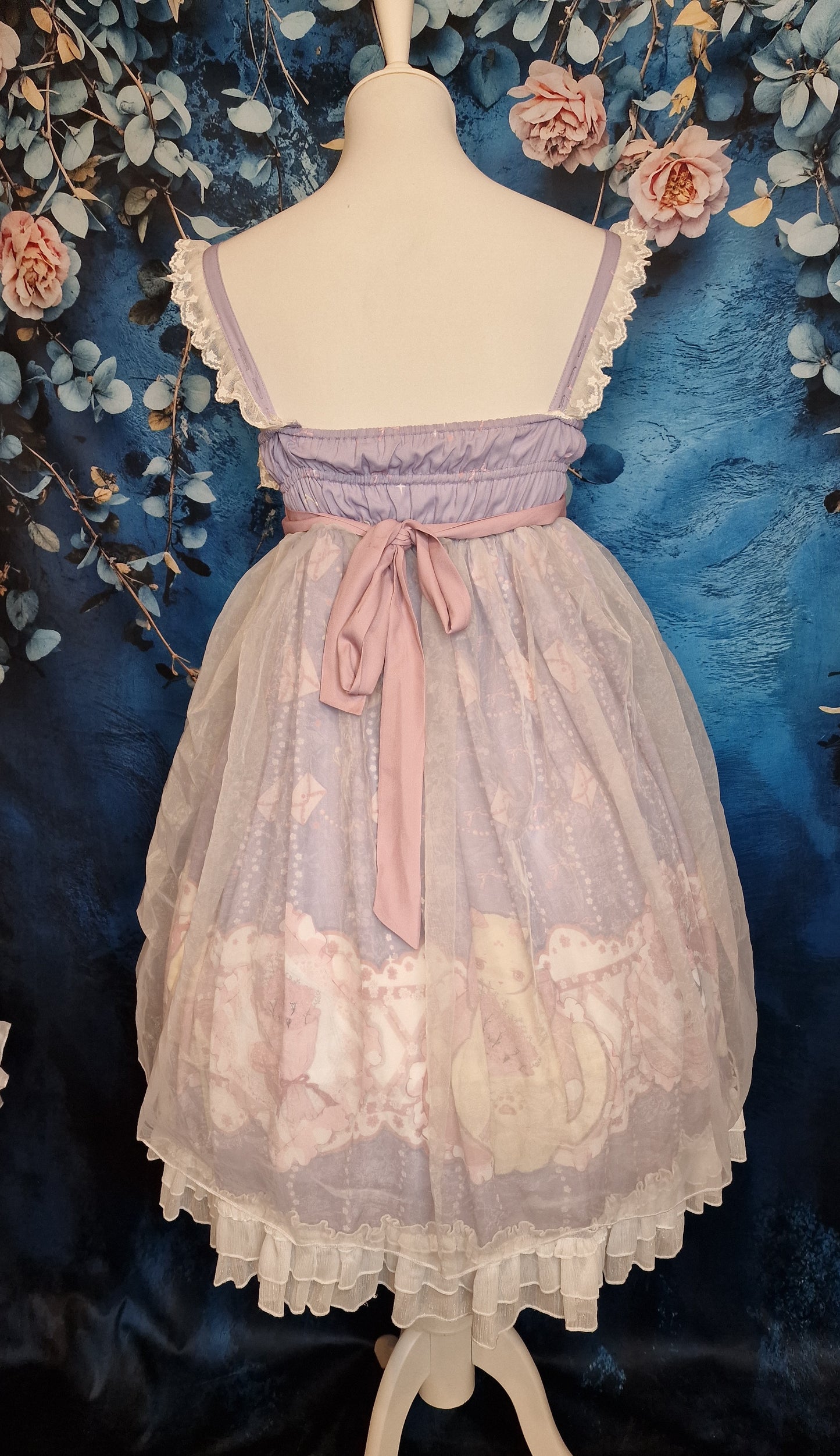Kitten Dreams Fairycore Kleid Lolita mit Tüll