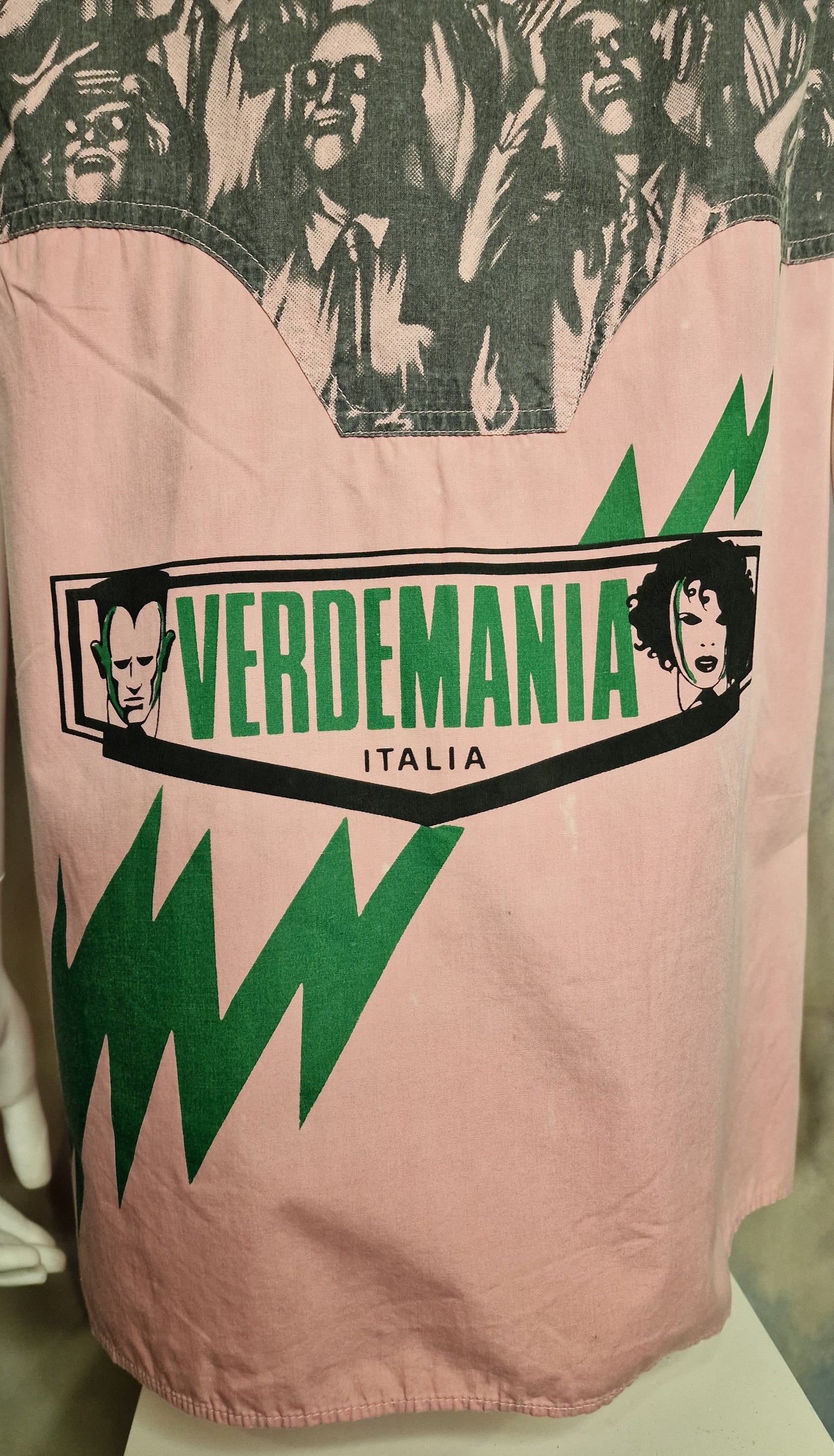 True Vintage Verdemania Italia Top Shirt Sportmode 80er Avantgarde M