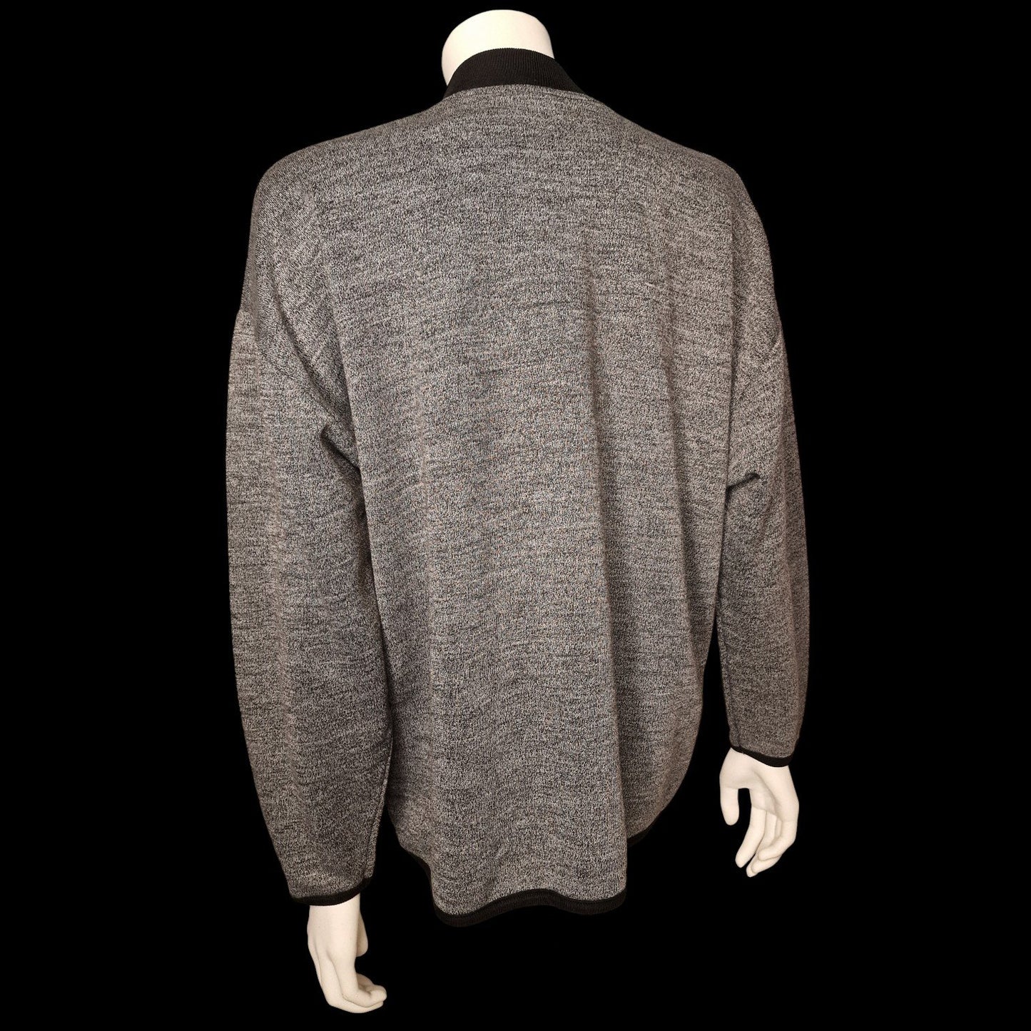 Vintage Oversized Pullover Sweatshirt – „Sweetness“ Design mit Floral-Print 90er M