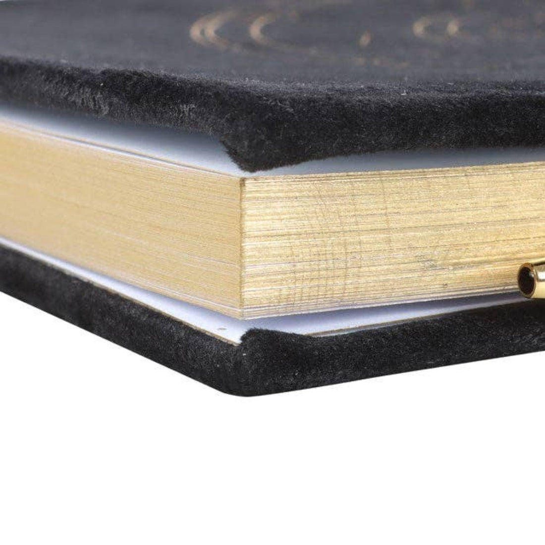 Astrologie Tierkreiszeichen Tagebuch Samt mit schwarzem Obsidianstift