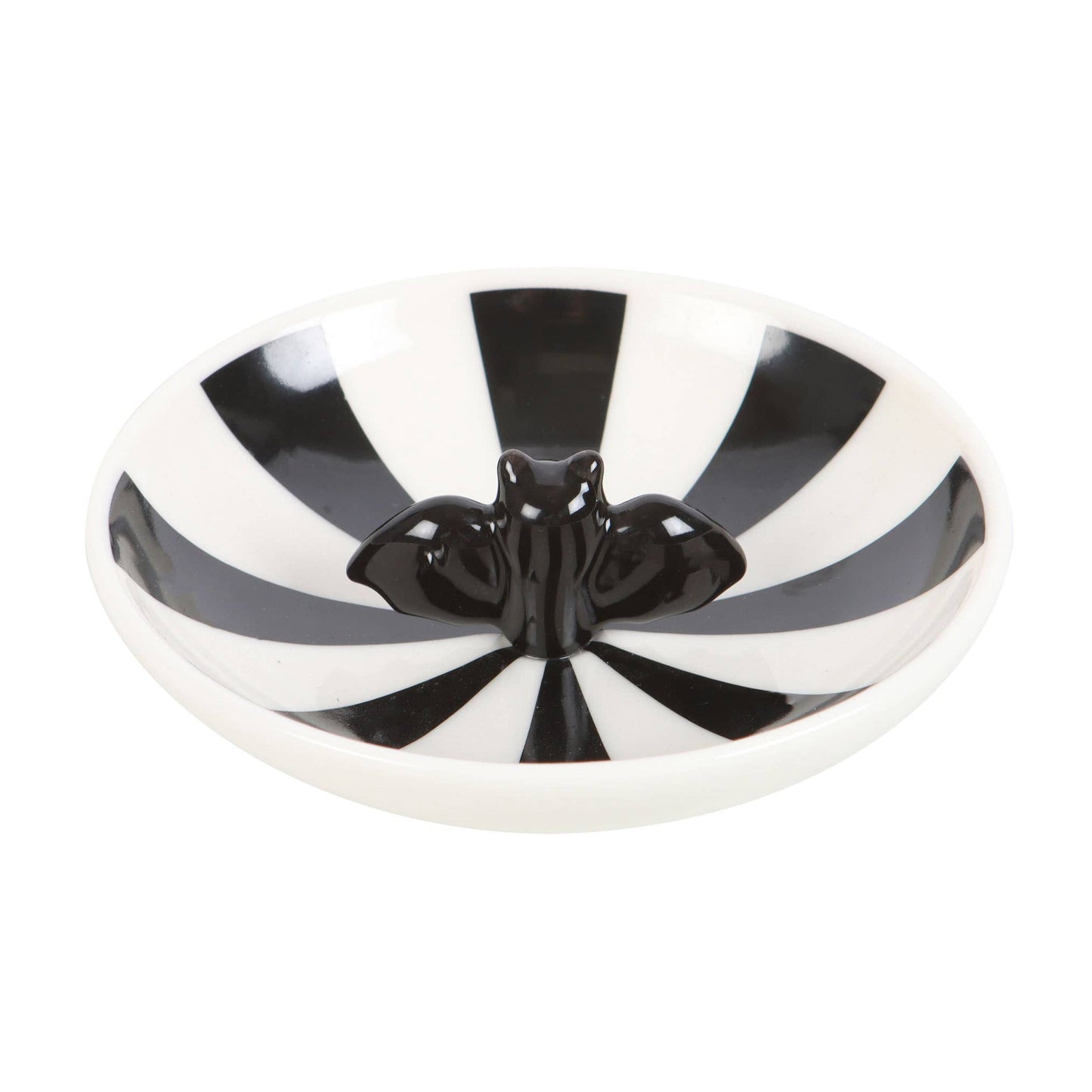 Gothic Schmuckschale mit Fledermausmotiv