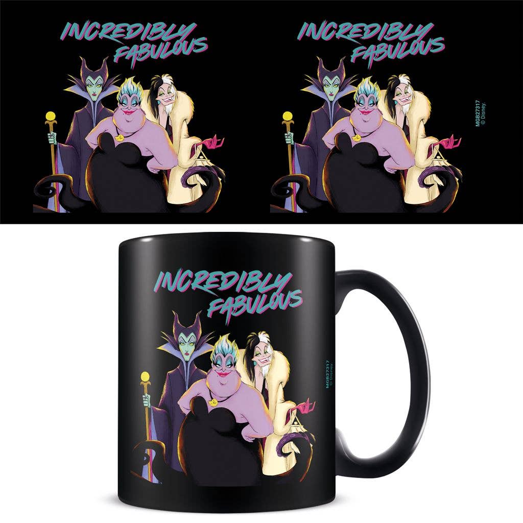 Villians (Incredibly Fabulous) Tasse in schwarz 315 ml