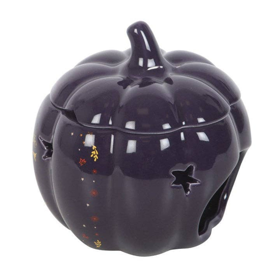 Ölbrenner Kürbis violett The Magic is in your Pumpkin