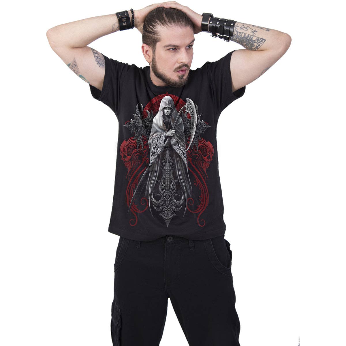 REAPERESS - T-Shirt Schwarz von Spiral