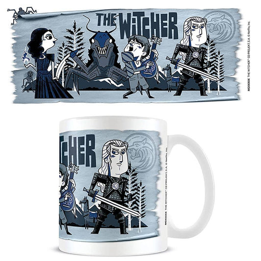 The Witcher Tasse Comic Stil 315 ml Netflix