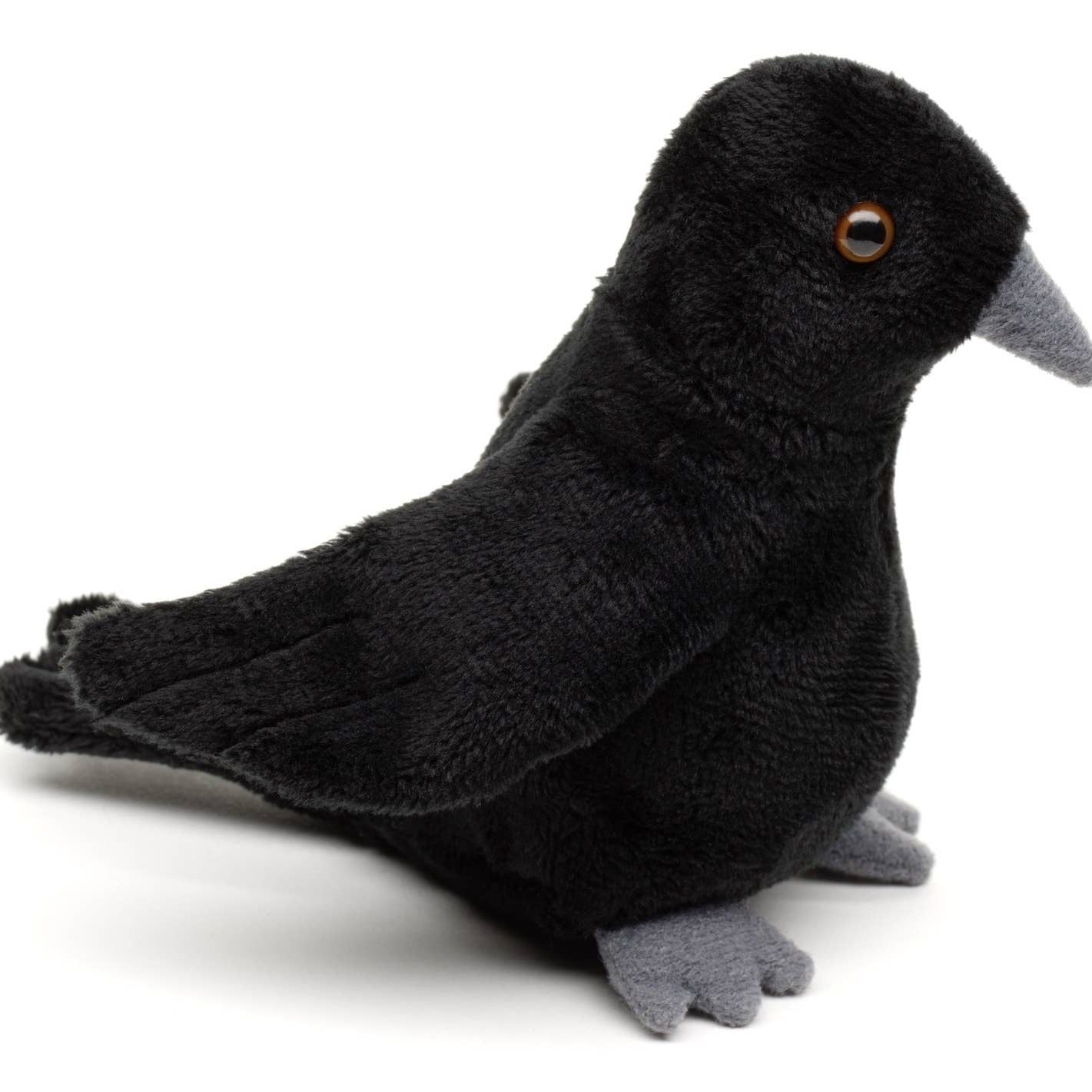Rabe Plushie - 12 cm (Höhe) - Kuschel-/Plüschtier