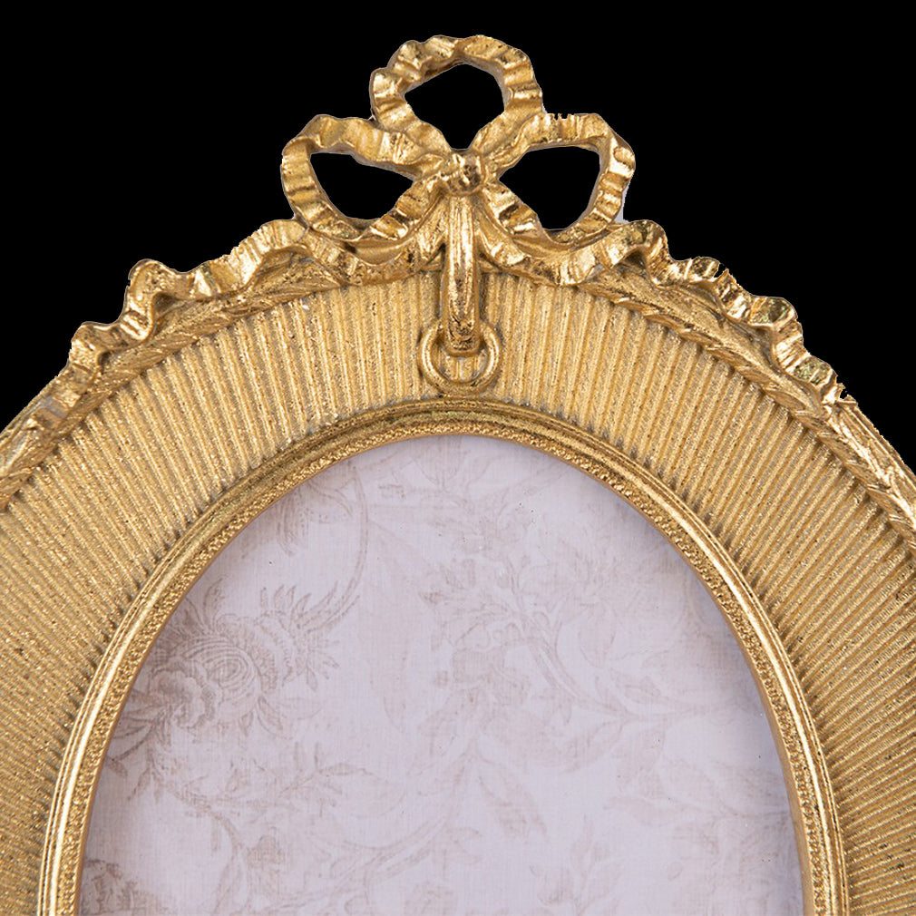 Bilderrahmen Jugendstil in goldfarben 13x18