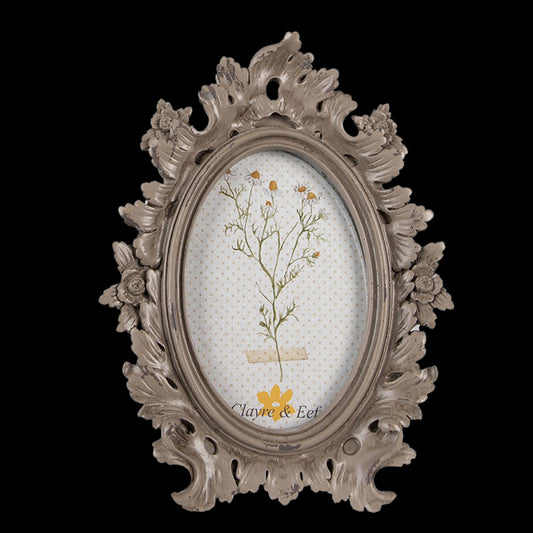 Barock Bilderrahmen beige 10x15