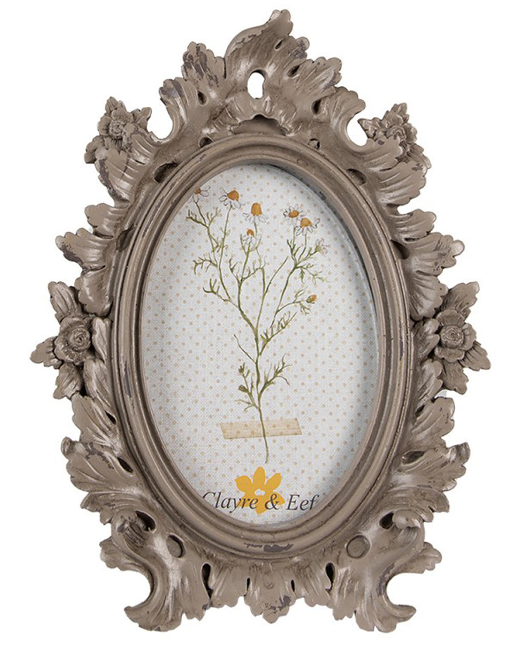 Barock Bilderrahmen beige 10x15
