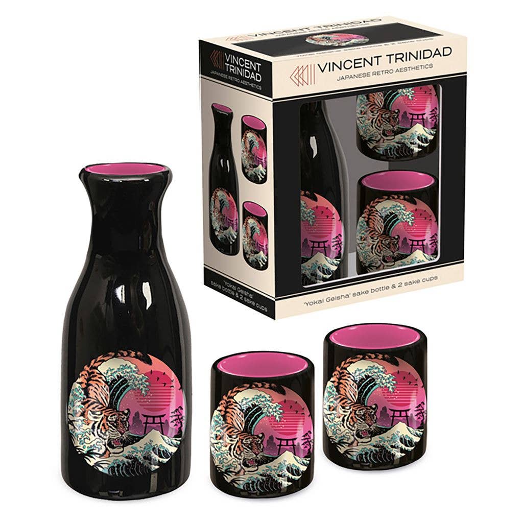 Vincent Trinidad (Rote Tigerwelle) Saki Set