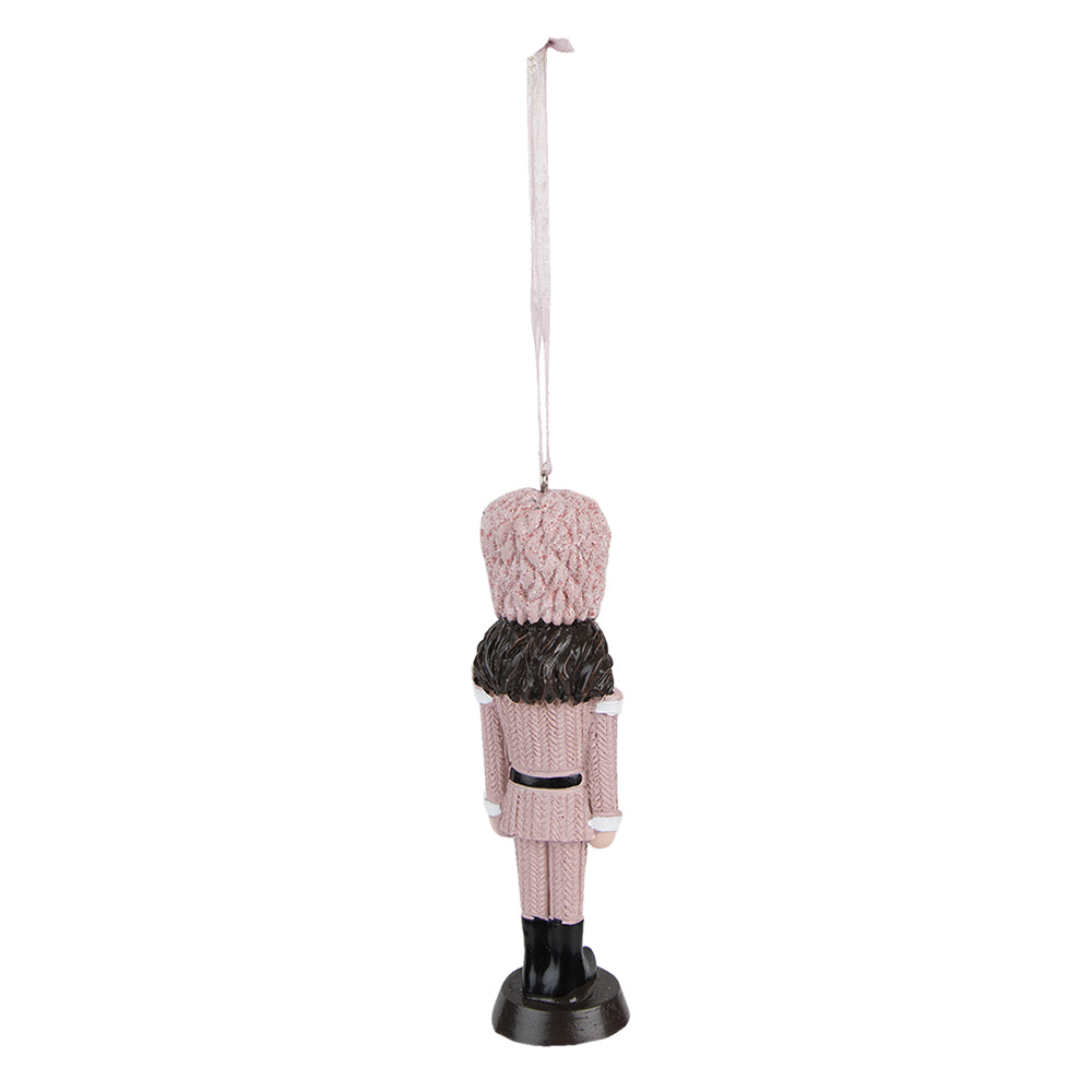 Weihnachtsanhänger Nussknacker Rosa 13 cm Clayre &Eef