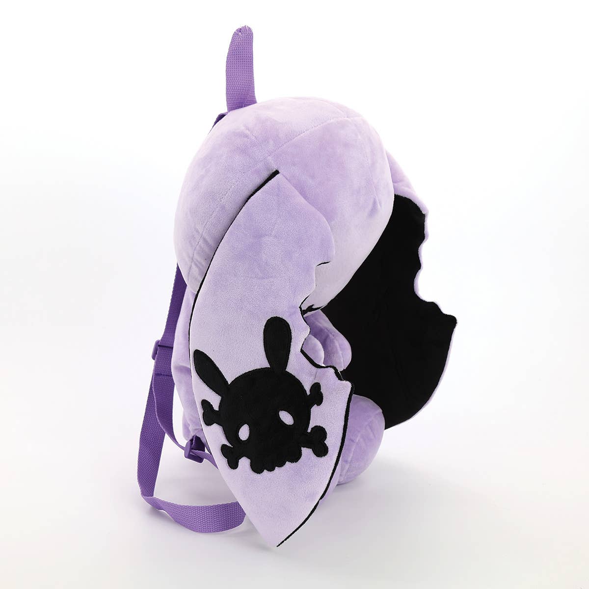 Violetter Plüschrucksack Naughty Bunny