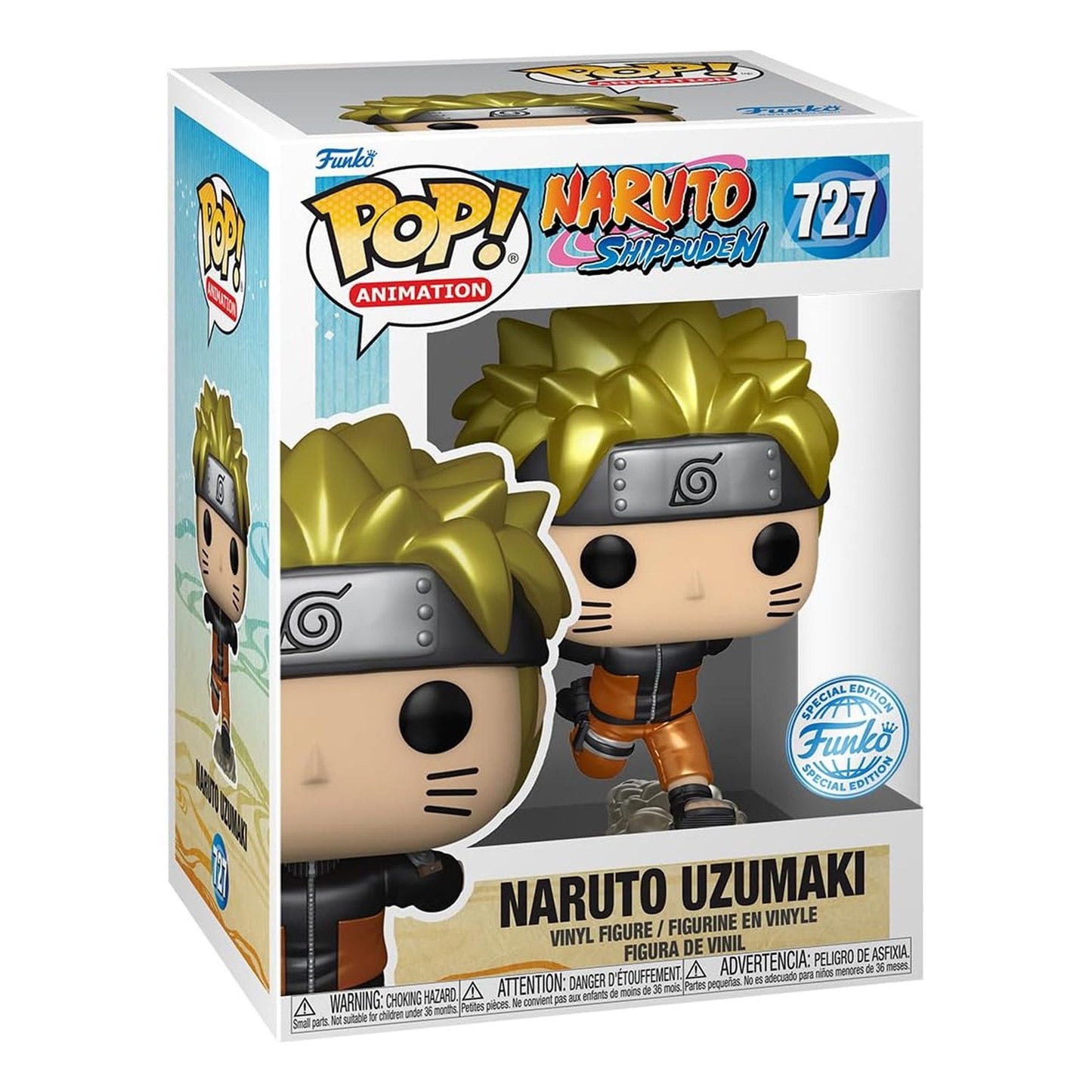 Disney POP! & Tee Vinyl Figur & T-Shirt Naruto Größe M