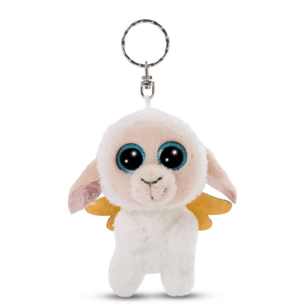 Nici Schlüsselanhänger kleiner Schutzengel Schaf Glowy