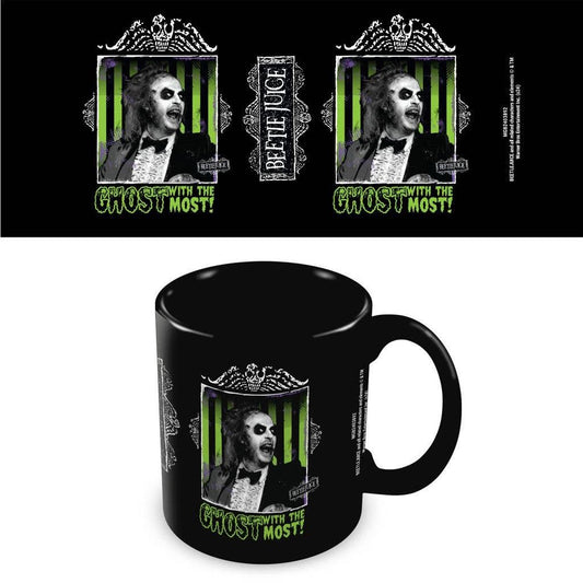 Beetlejuice Horrofilm Merch Tasse in schwarz 315 ml