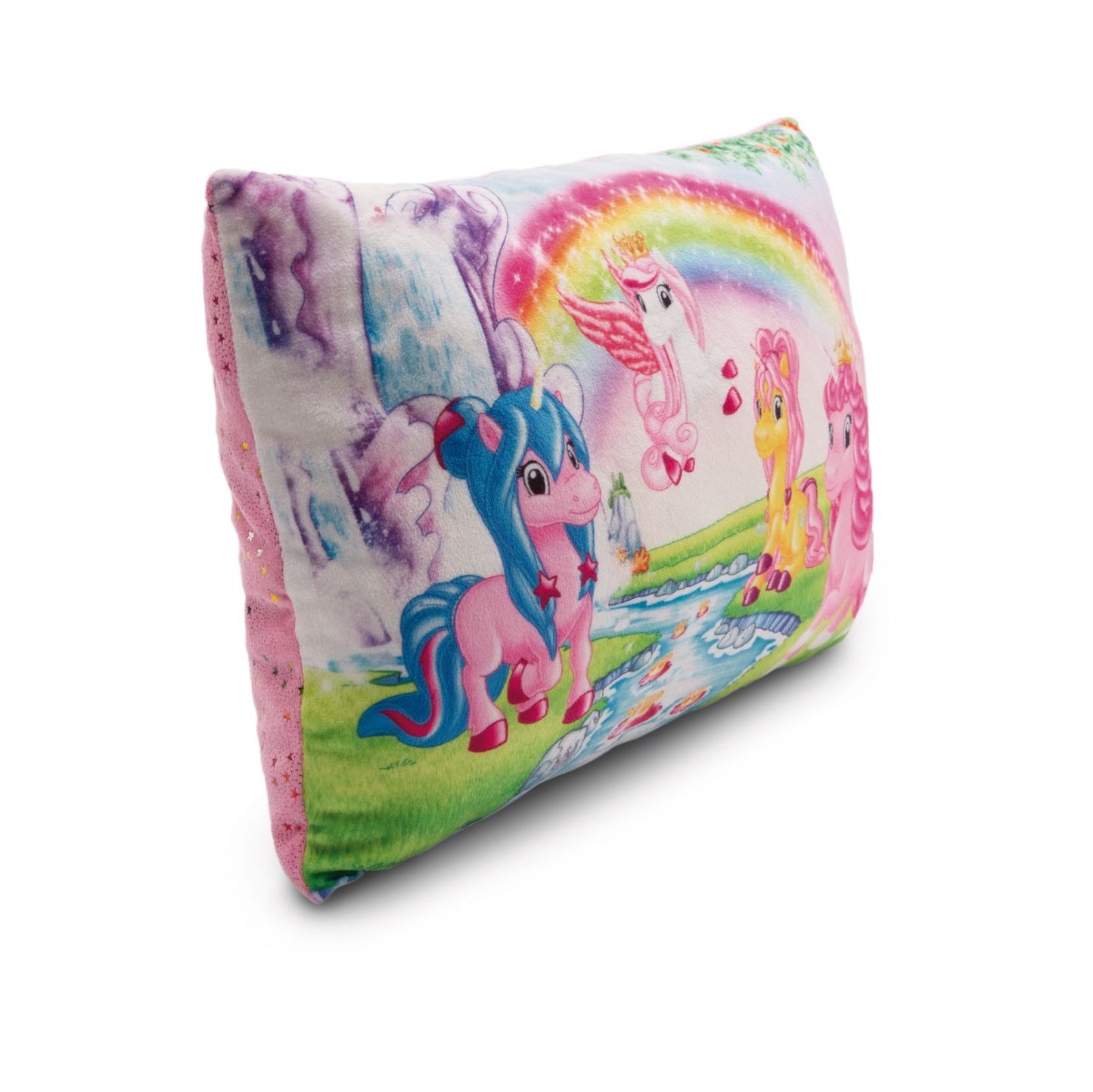 Süßes Rechteckiges Kissen Lissy PONY Einhorn