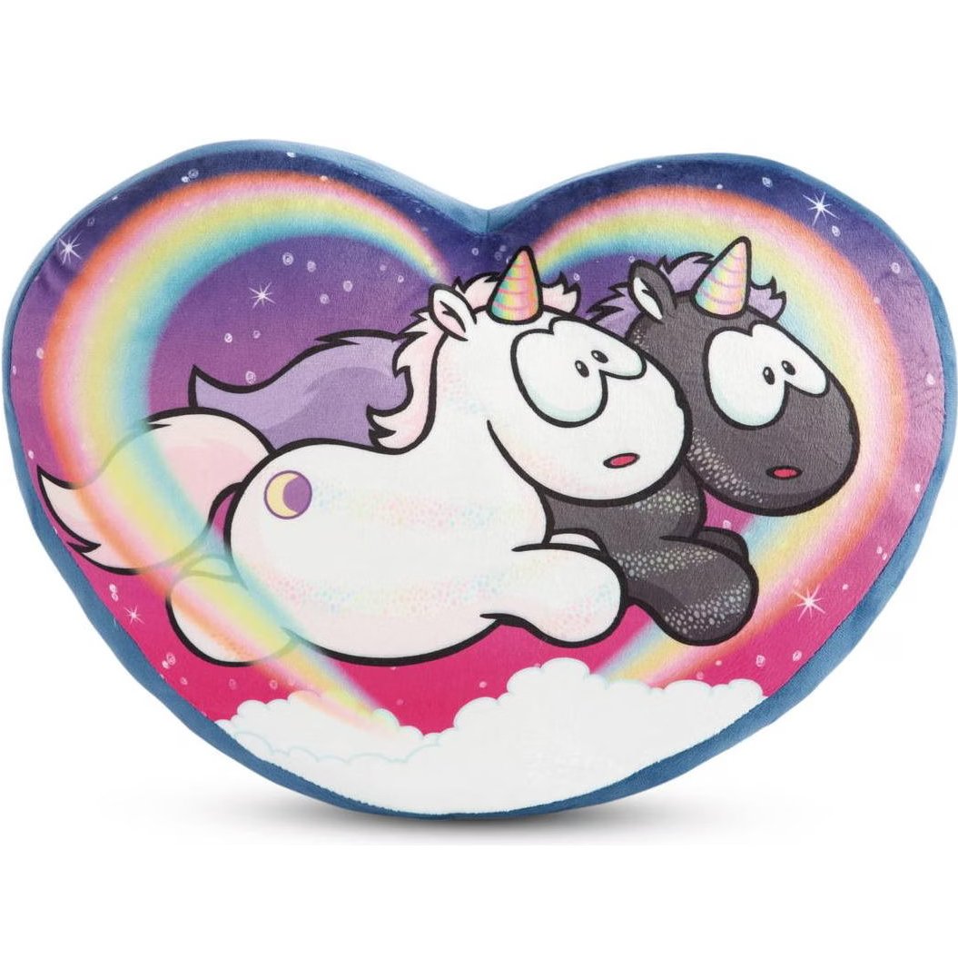 Nici Herz-Kissen Einhörner Star Bringer & Moon Keeper 40x28