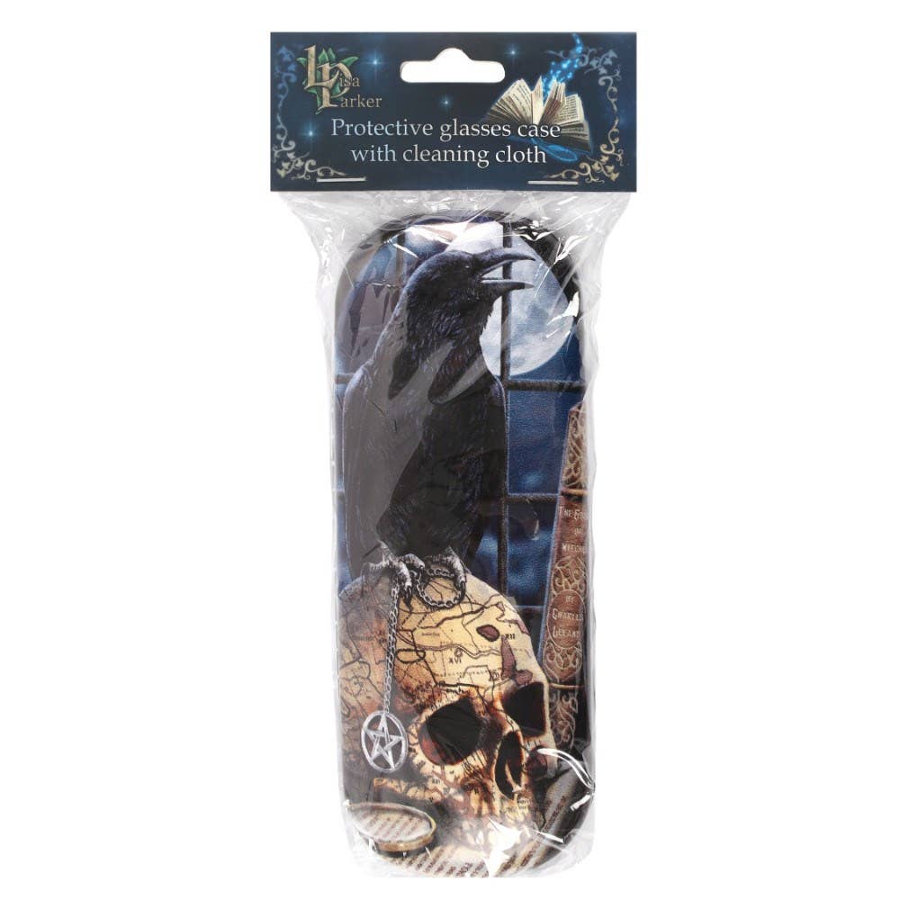 Salem Gothic Raven Brillenetui von Lisa Parker