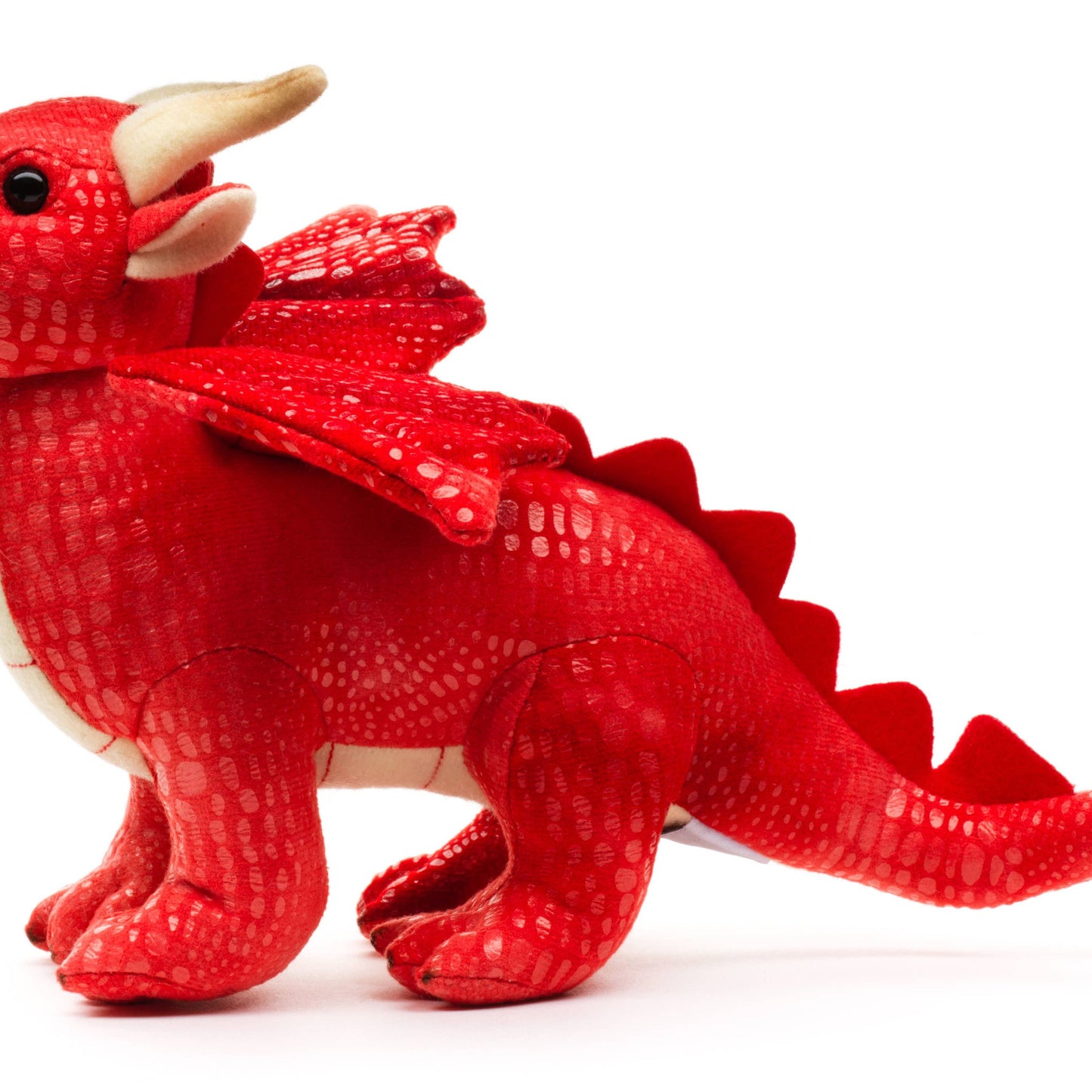 Drache rot - 26 cm (Länge) - Kuschel-/Plüschtier