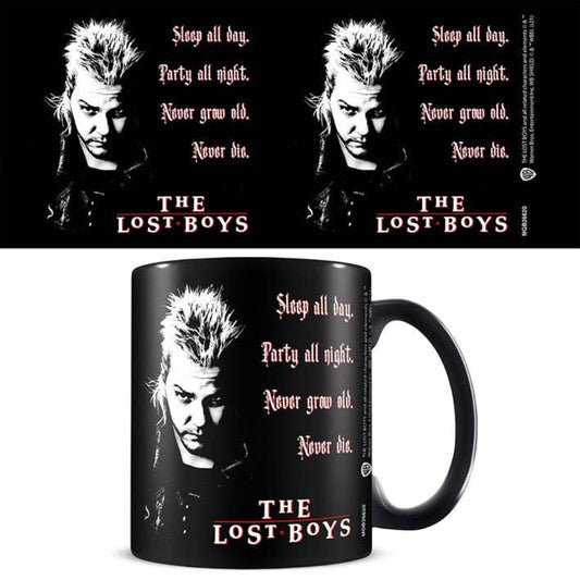 Horrorfilm The Lost Boys (David Zitat) Tasse schwarz 315 ml