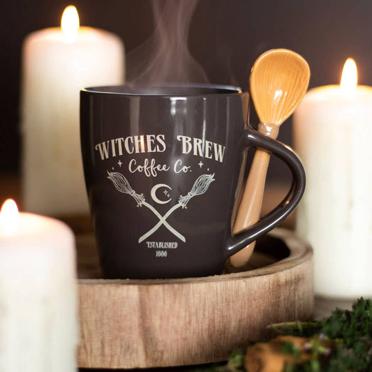 Witches Brew Coffee Co. Becher- und Löffel-Set