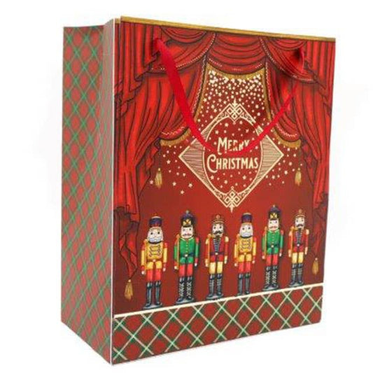 33 cm großer Weihnachts-Nussknacker-Geschenktüte