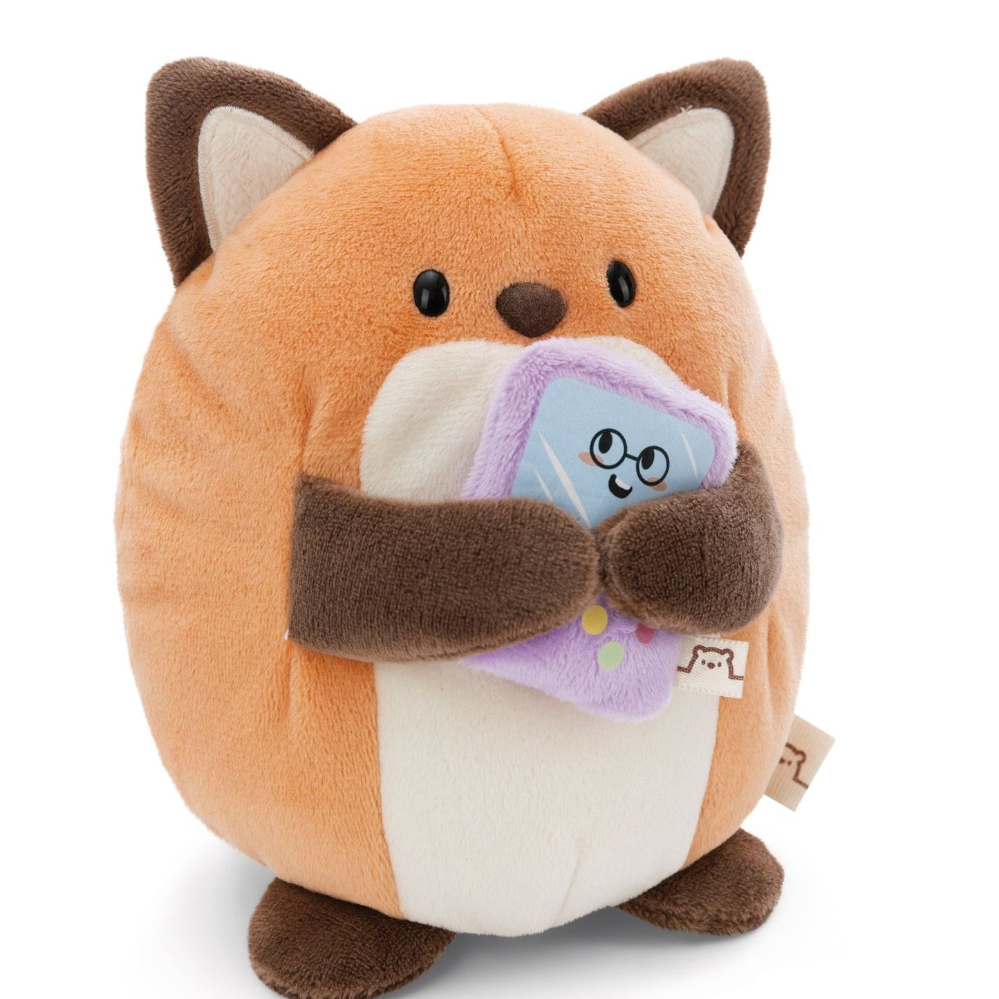 Kuscheltier mymochi Fuchs Geeks 16cm mit Video Spiel