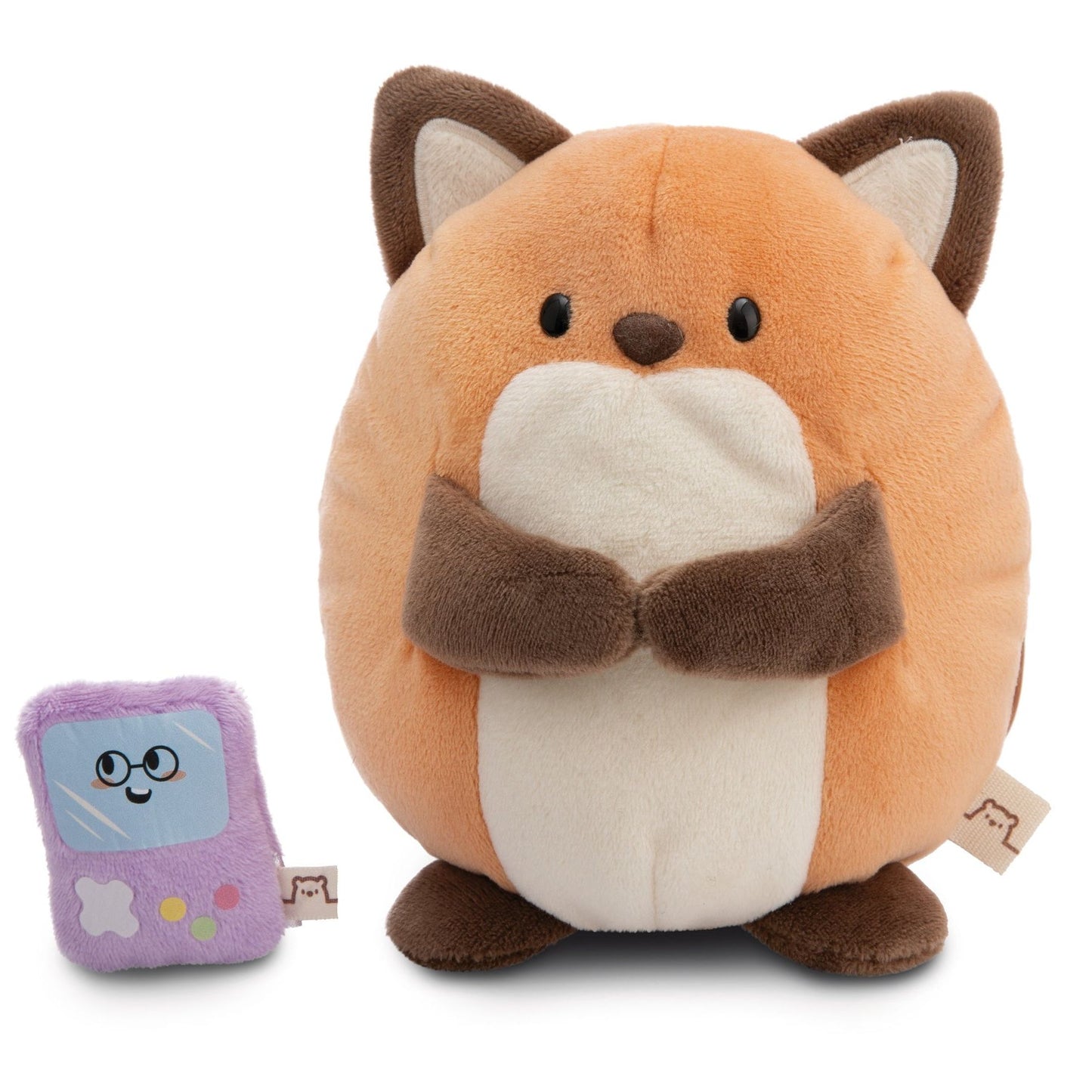 Kuscheltier mymochi Fuchs Geeks 16cm mit Video Spiel