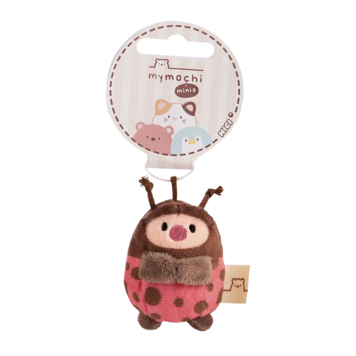 Nici Kuscheltier Anhänger mymochi minis Marienkäfer Dozz